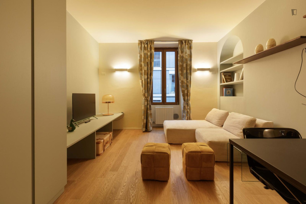 Lovely 1-bedroom apartment in Brera - Milan - chambre - ImmoJeune