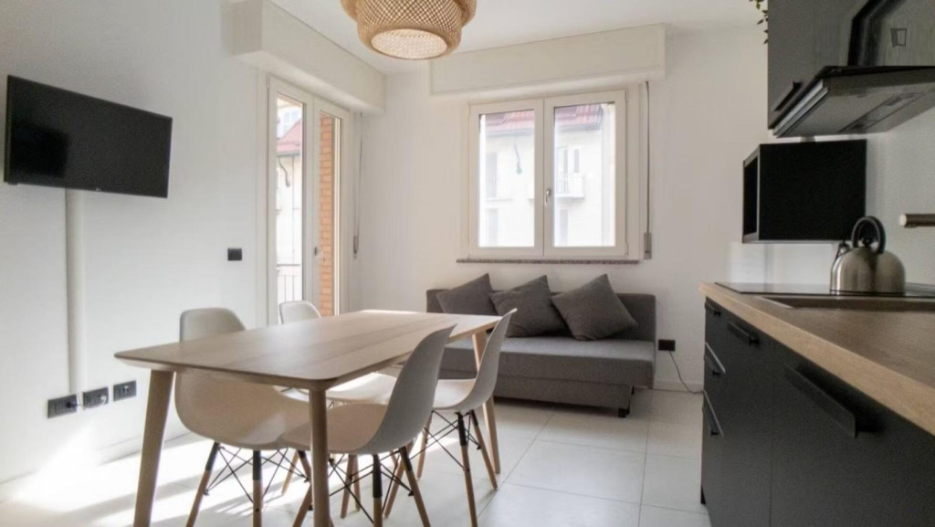Comfy 1-bedroom apartment near the Bovisa Durando campus of Politecnico di Milano - Milan - chambre - ImmoJeune