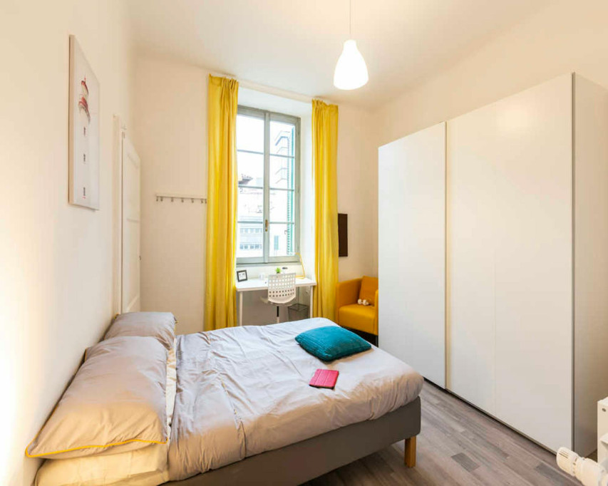 Via San Marco, Milan - Milan - chambre - ImmoJeune