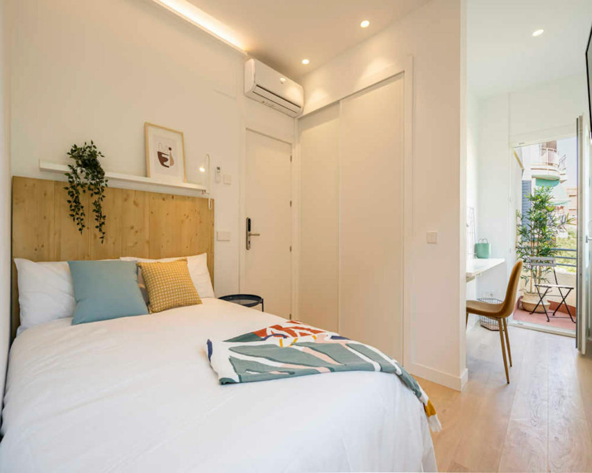Calle de Alburquerque, Madrid - Madrid - chambre - ImmoJeune