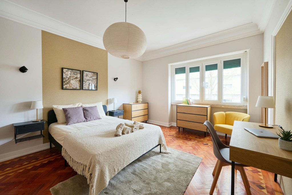 Avenida Fontes Pereira de Melo, Lisbon - Lisbonne - chambre - ImmoJeune