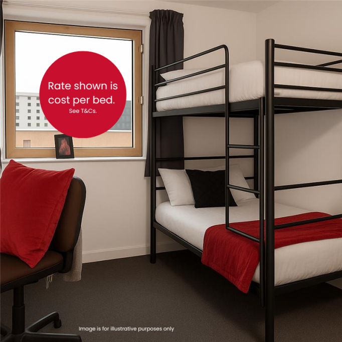 Fitzroy Court - Luton - chambre - ImmoJeune