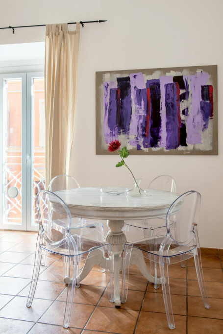 Piazza di San Cosimato, Rome - Rome - chambre - ImmoJeune