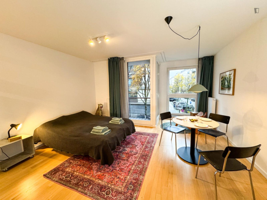 Neat studio in Mitte - Berlin - chambre - ImmoJeune