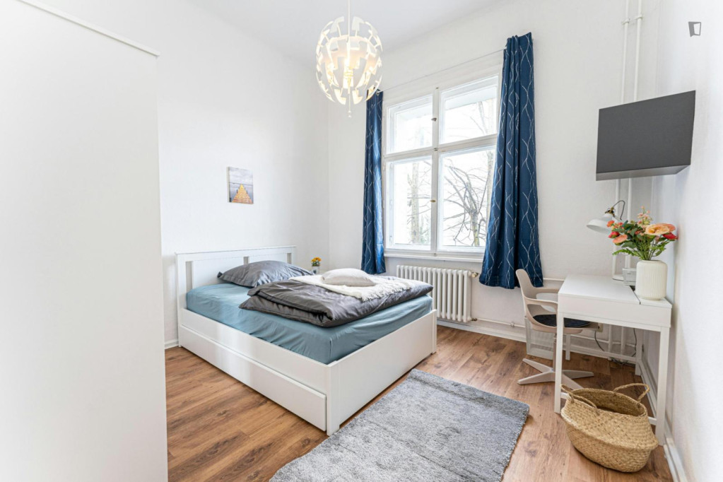 Luminous double bedroom in Mitte - Berlin - chambre - ImmoJeune