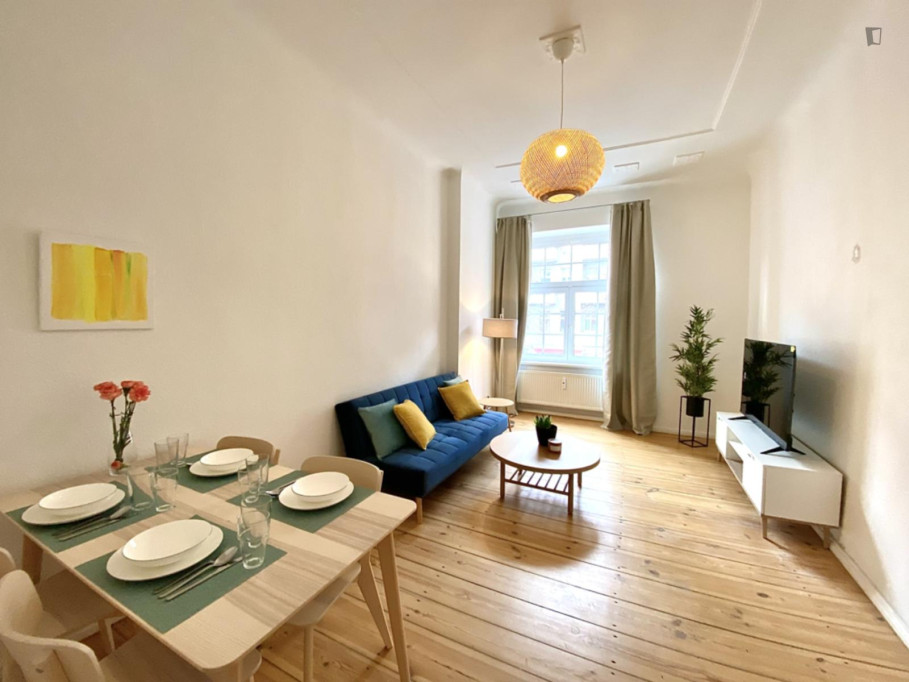 Neat 1-bedroom apartment in Alt-Treptow - Berlin - chambre - ImmoJeune