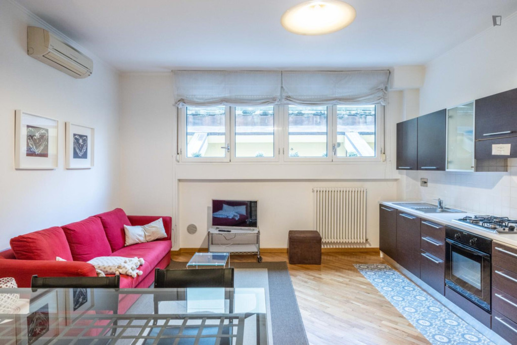 Appealing 1-bedroom apartment in the centre of Bologna - Bologne - chambre - ImmoJeune