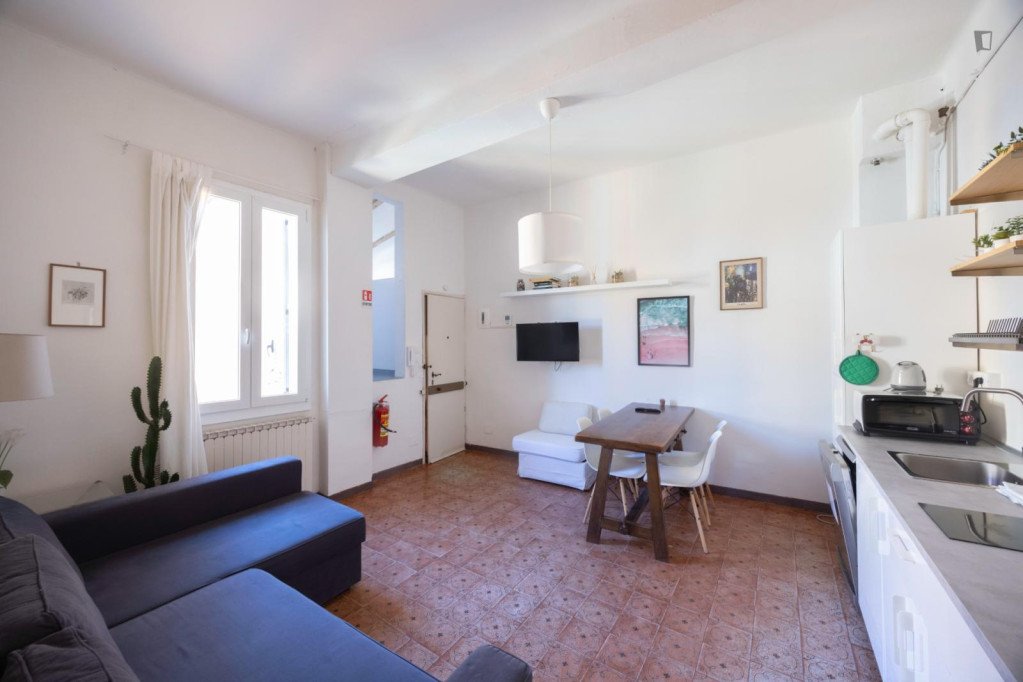 Alluring 1-bedroom apartment in Santo Stefano - Bologne - chambre - ImmoJeune