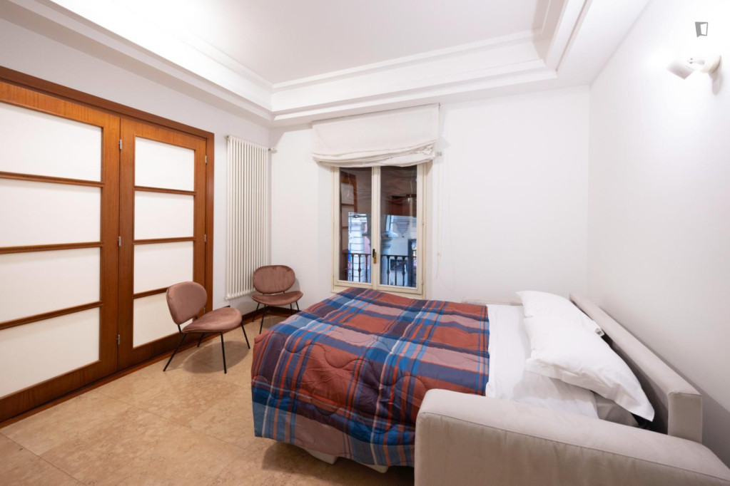 Welcoming 1-bedroom apartment in the centre of Bologna - Bologne - chambre - ImmoJeune