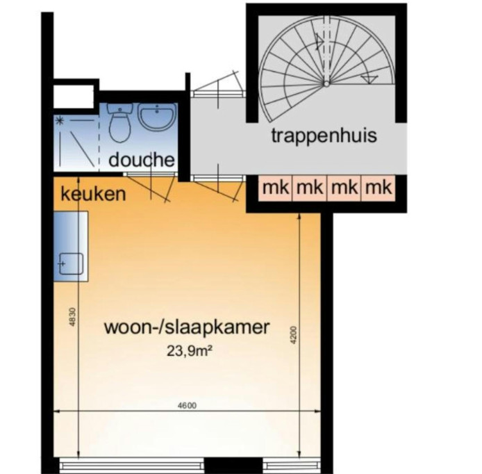 Catharijnestraat, Arnhem - Arnhem - chambre - ImmoJeune