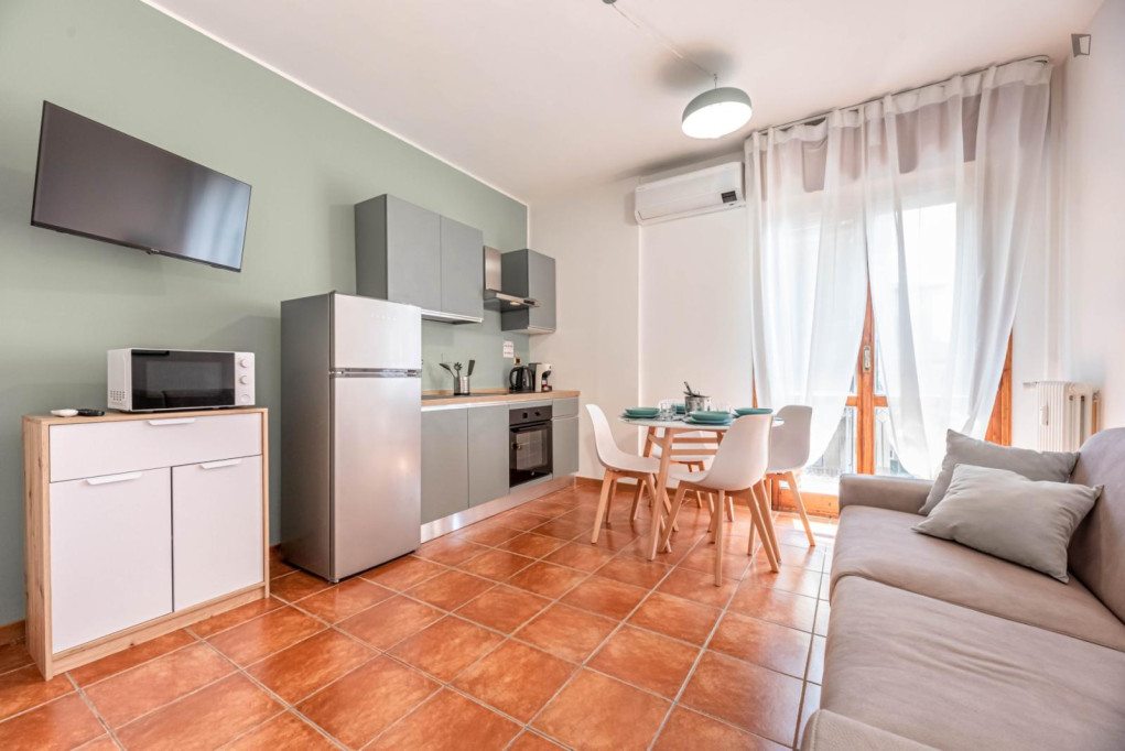 Classy 1-bedroom flat in Verona Sud - Verona - chambre - ImmoJeune
