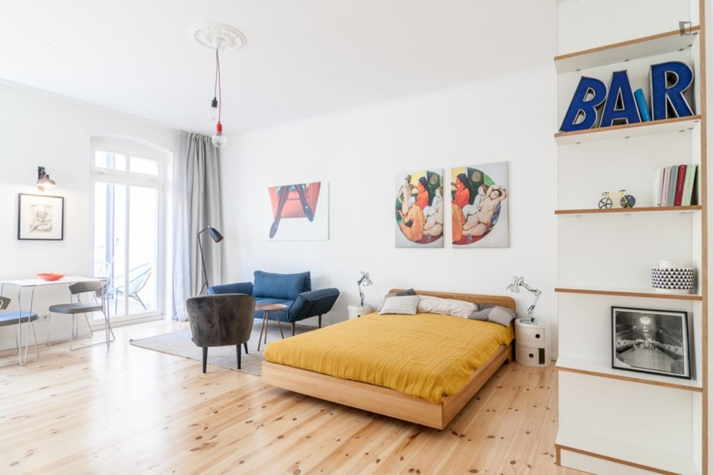 Bright studio near Leise-Park, in Berlin - Berlin - chambre - ImmoJeune