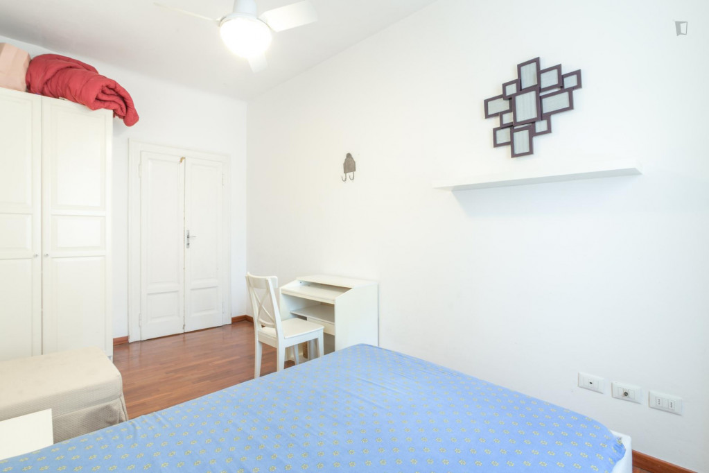 Really neat double bedroom in Ticinese