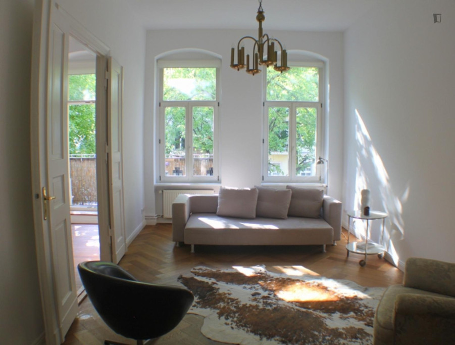 Charming 1-bedroom apartment in Prenzlauer Berg - Berlin - chambre - ImmoJeune