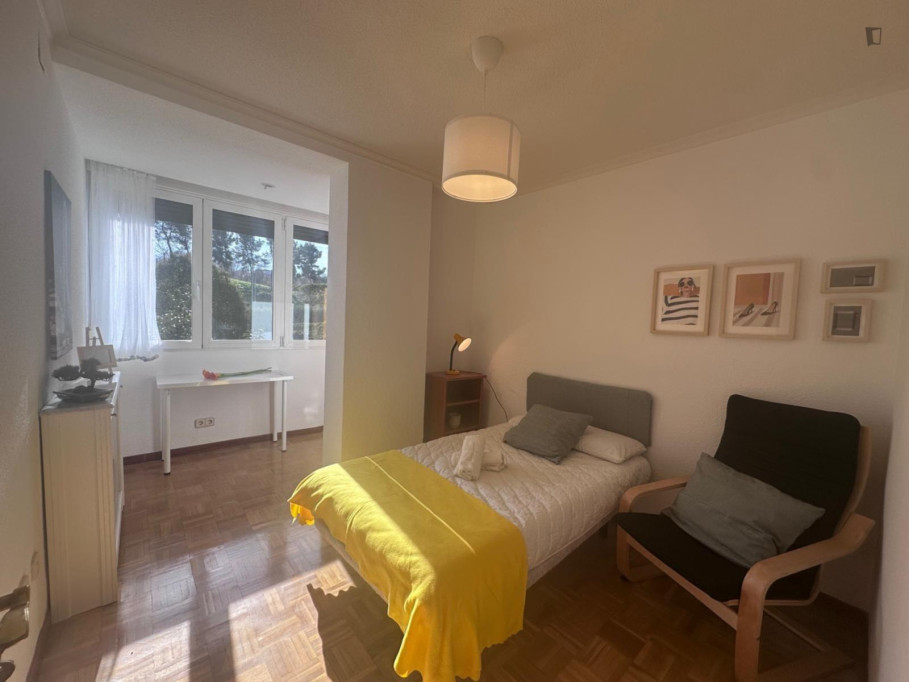 Cosy Single bedroom a in 5 bedroom apartment - Madrid - chambre - ImmoJeune