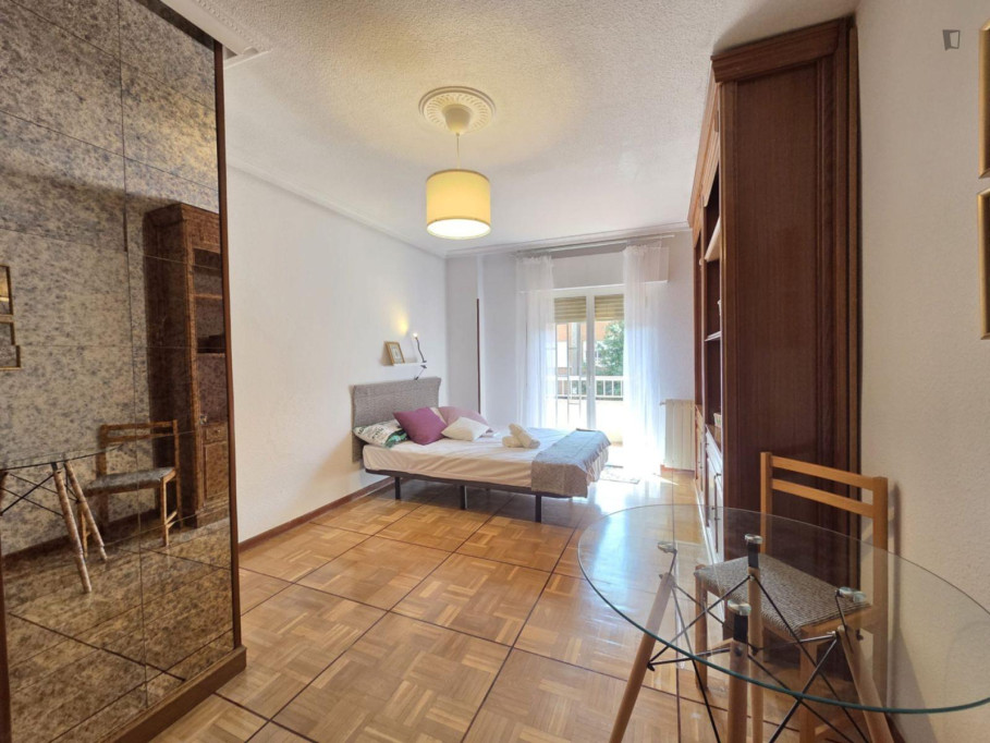 Beautiful Double bedroom in a 5 bedroom apartment - Madrid - chambre - ImmoJeune