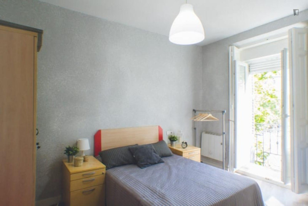 Airy single bedroom near the Atocha transport station - Madrid - chambre - ImmoJeune