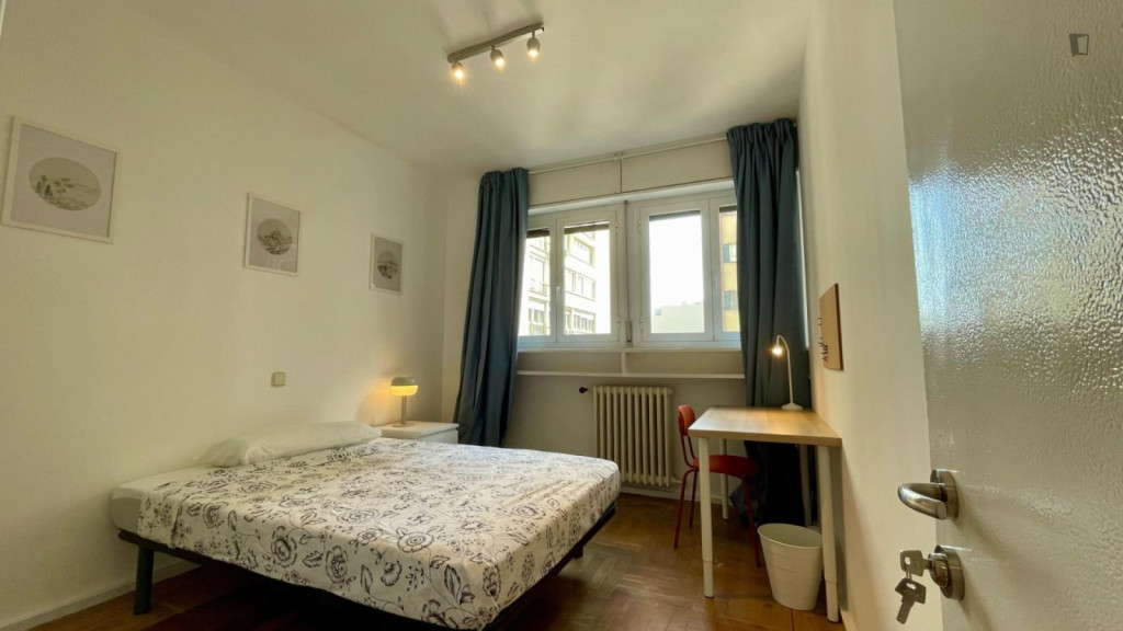 Very neat single bedroom in Cuatro Caminos - Madrid - chambre - ImmoJeune