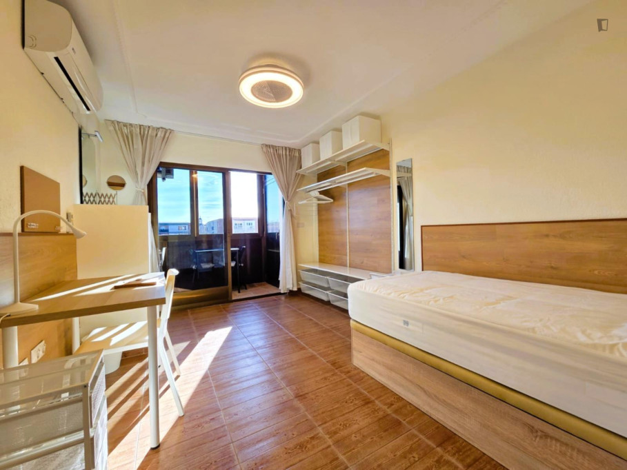 Luminous single bedroom in Leganés - Madrid - chambre - ImmoJeune