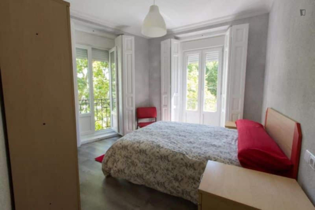 Graceful double bedroom near the Atocha transport station - Madrid - chambre - ImmoJeune
