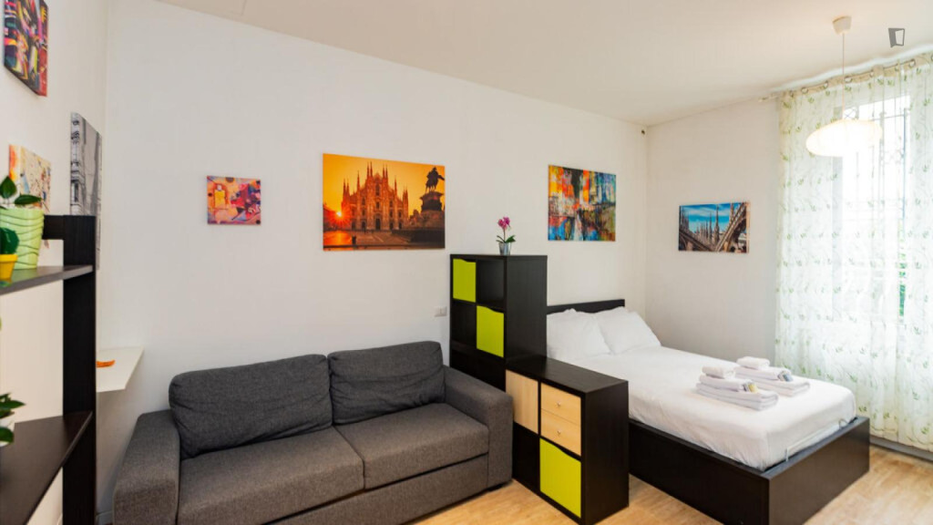 Very lovely 1 bedroom apartment near the Politecnico di Milano - Milan - chambre - ImmoJeune