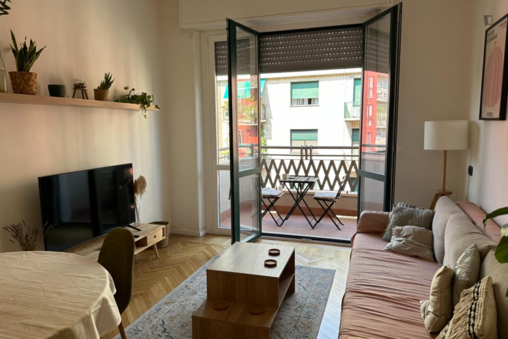 Charismatic 1-bedroom apartment near the Forlanini train station - Milan - chambre - ImmoJeune