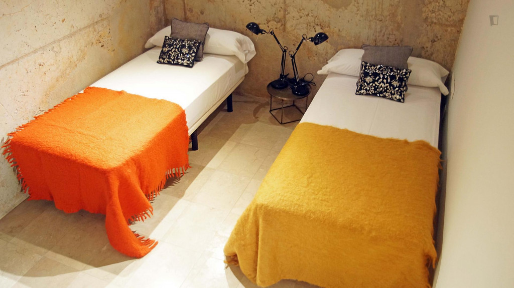 1-bedroom apartment, with outdoor area