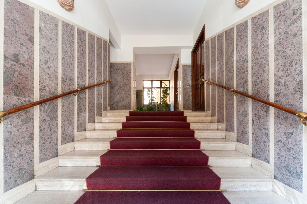 Appealing twin bedroom near Ponte Casilino train station