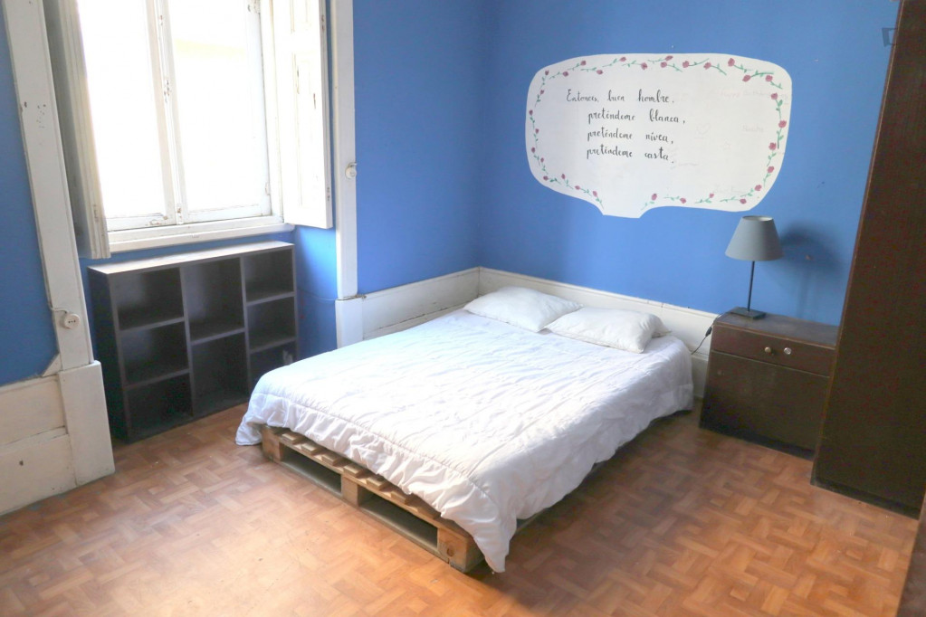 Spacious Double bedroom in Cedofeita, close to Lapa metro station - Porto - chambre - ImmoJeune