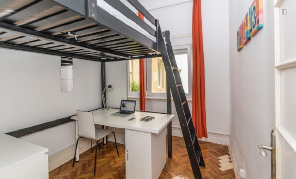 Bunk bedroom in lapa ref 505 - Lisbonne - chambre - ImmoJeune