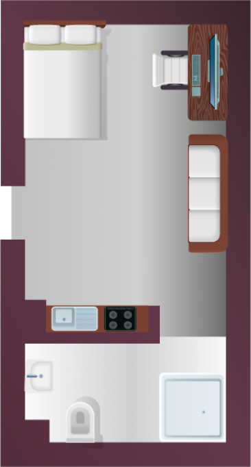 The Tramshed - Preston - chambre - ImmoJeune