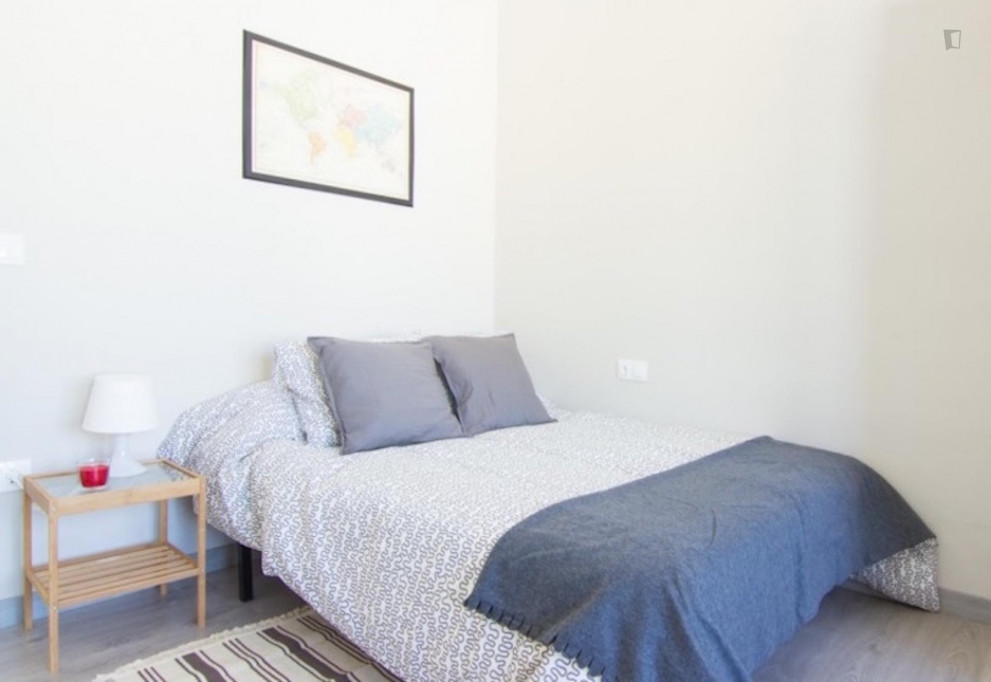 Pleasant double bedroom in a 6-bedroom flat, in L'Eixample - Valence - chambre - ImmoJeune