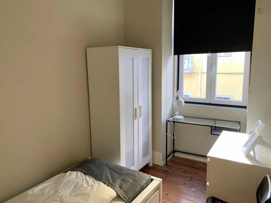 Friendly single bedroom close to Picoas subway station - Lisbonne - chambre - ImmoJeune