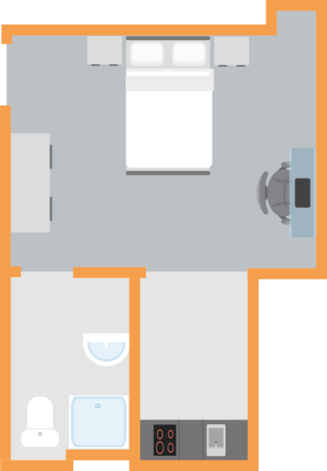 Bloomsbury Janet Poole House - London - chambre - ImmoJeune