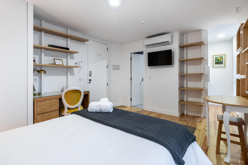 Modern and charming studio in Montarroio - Coimbra - chambre - ImmoJeune