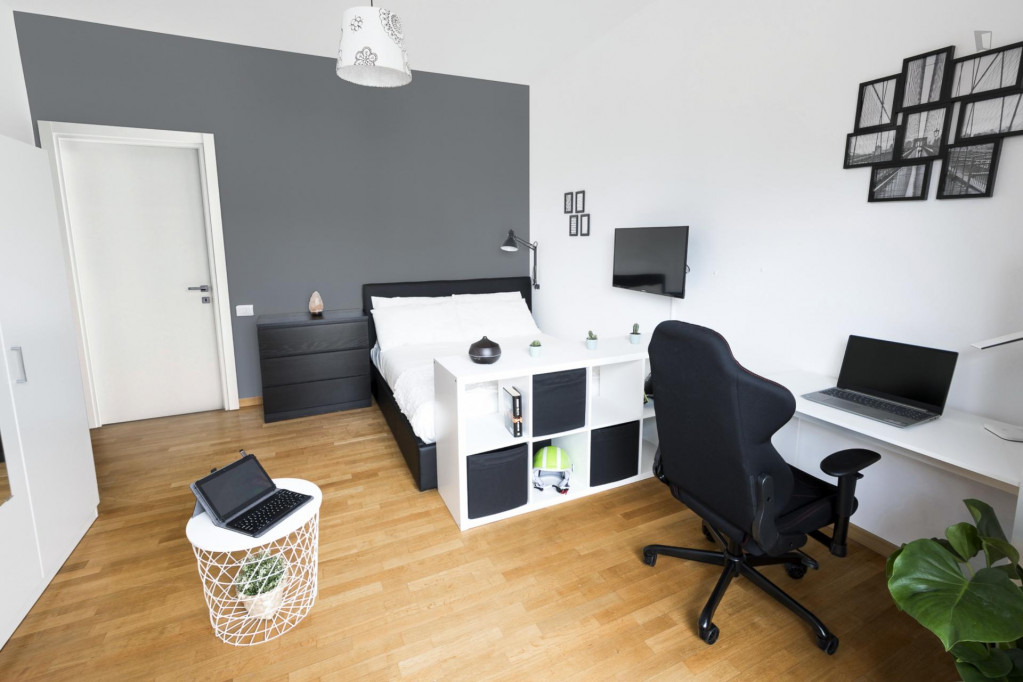 Spacious double bedroom in a student flat, near the Lambrate FS metro - Milan - chambre - ImmoJeune
