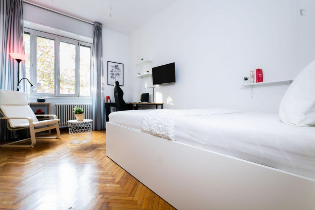 Charming double bedroom near Parco Sempione - Milan - chambre - ImmoJeune