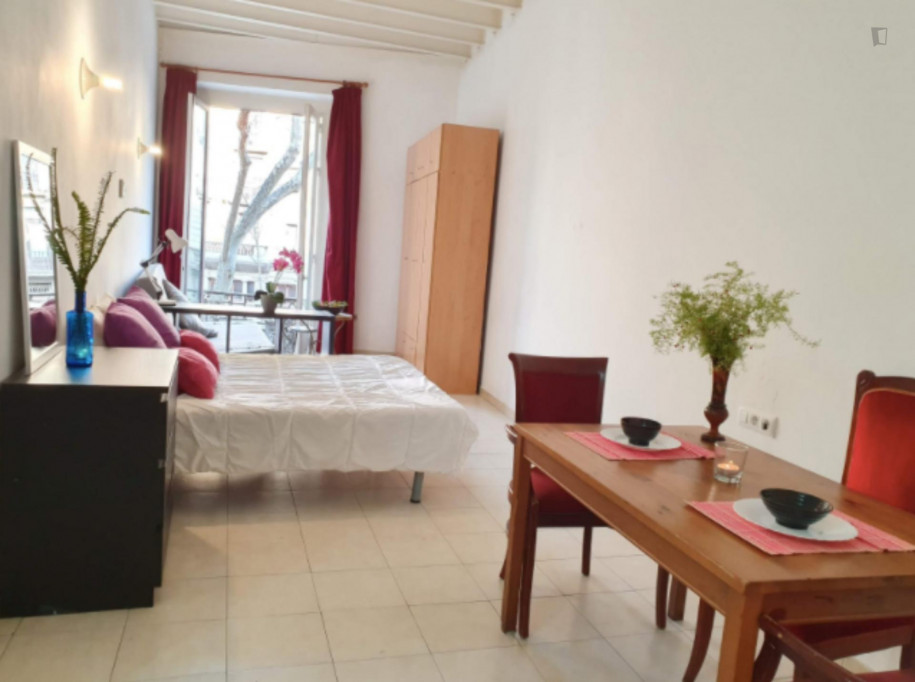 Nice Loft in Las Ramblas - Barcelone - chambre - ImmoJeune