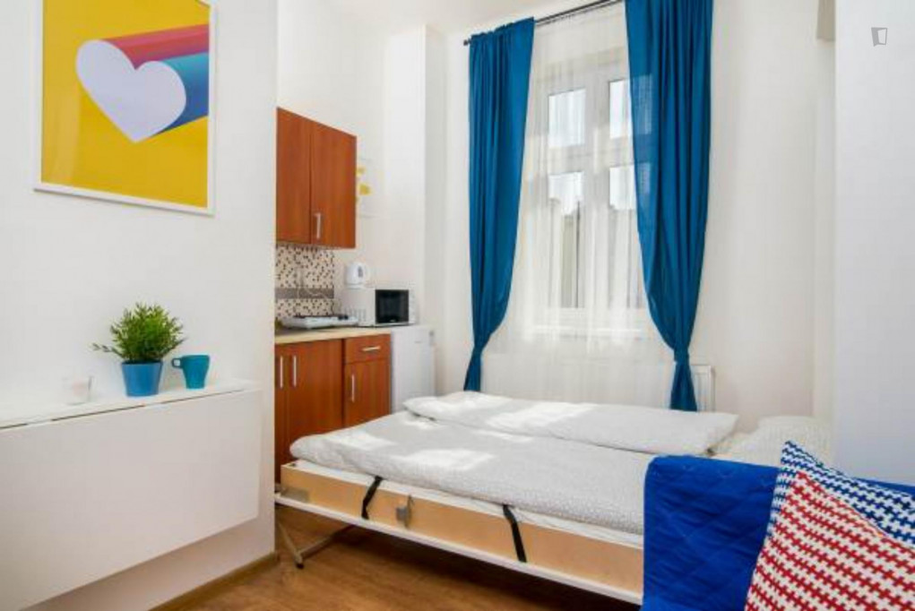 Colourful studio in Fidlovačka - Prague - chambre - ImmoJeune