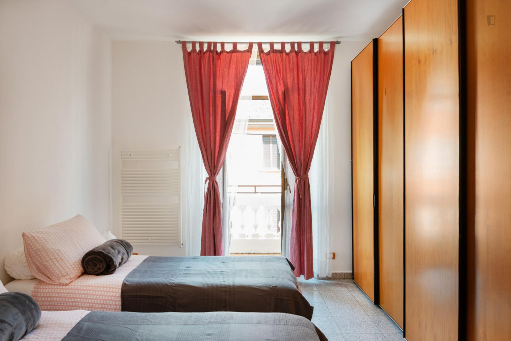Bright one bedroom apartment close to Politecnico - Milan - chambre - ImmoJeune