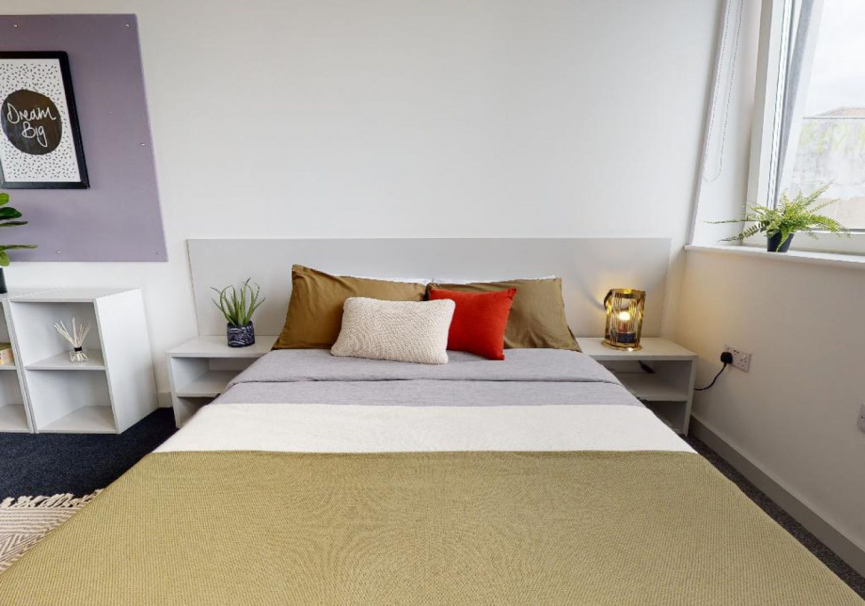 IQ Newtown House - Nottingham - chambre - ImmoJeune