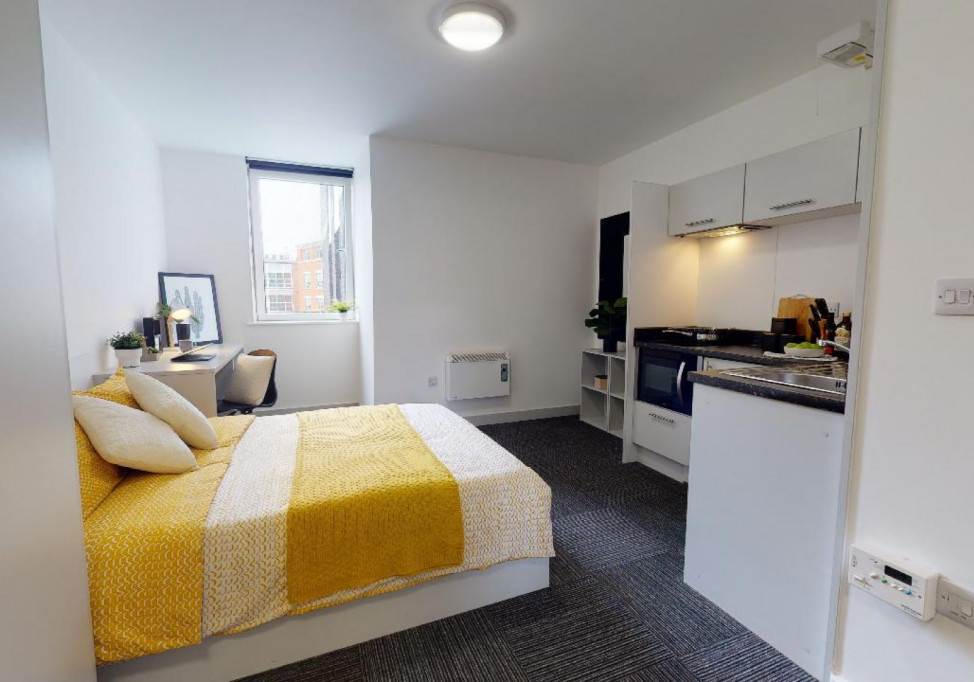 IQ Newtown House - Nottingham - chambre - ImmoJeune