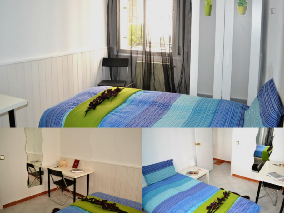 Welcoming single bedroom not far from Ciudad Universitaria - Madrid - chambre - ImmoJeune