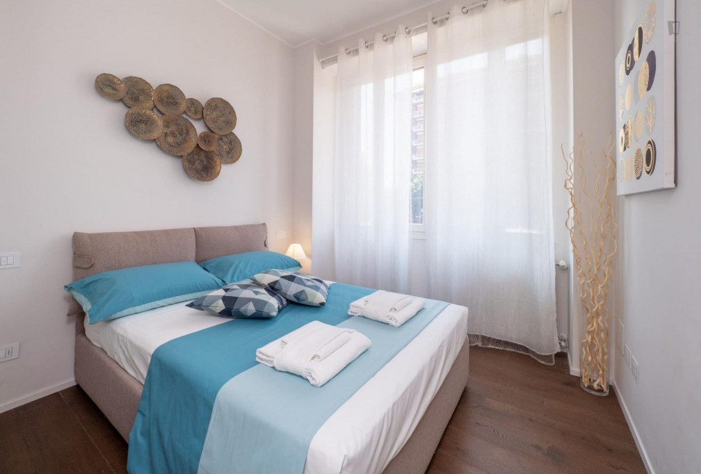Lovely 1-bedroom flat near Università Bocconi - Milan - chambre - ImmoJeune