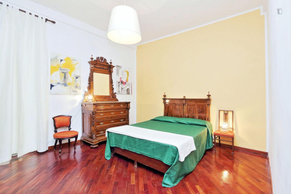 Charismatic 1-bedroom apartment in Esquilino - Rome - chambre - ImmoJeune