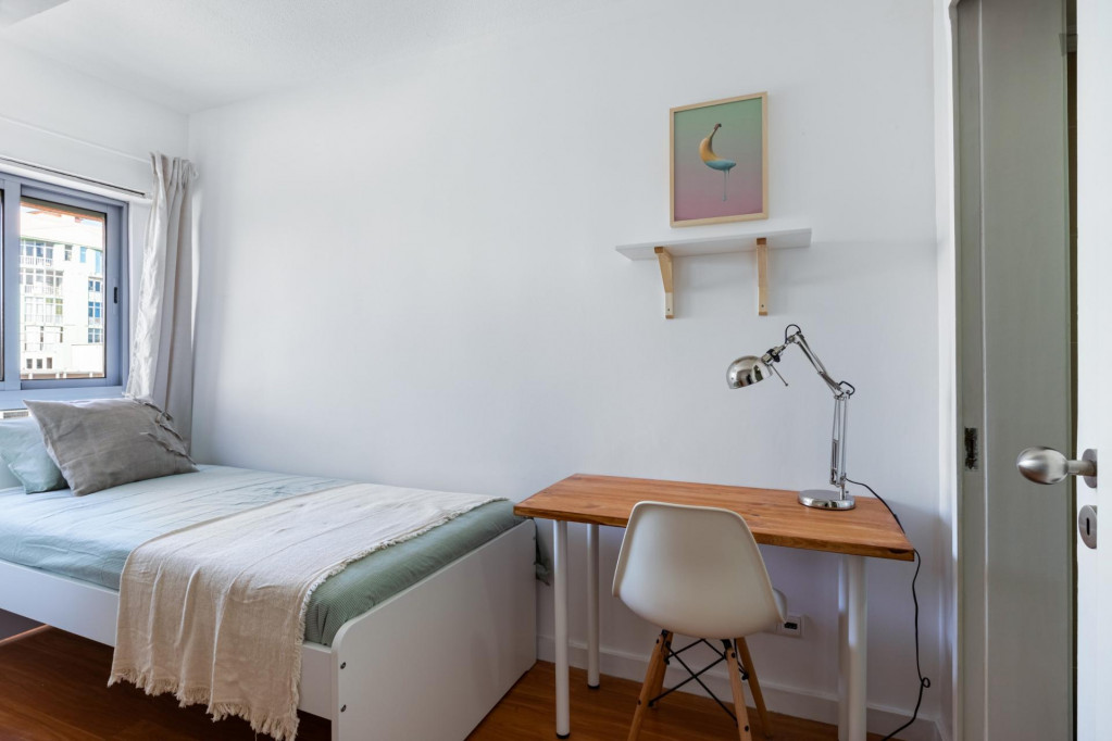 Incredible single ensuite bedroom in Olaias - Room 3 - Lisbonne - chambre - ImmoJeune