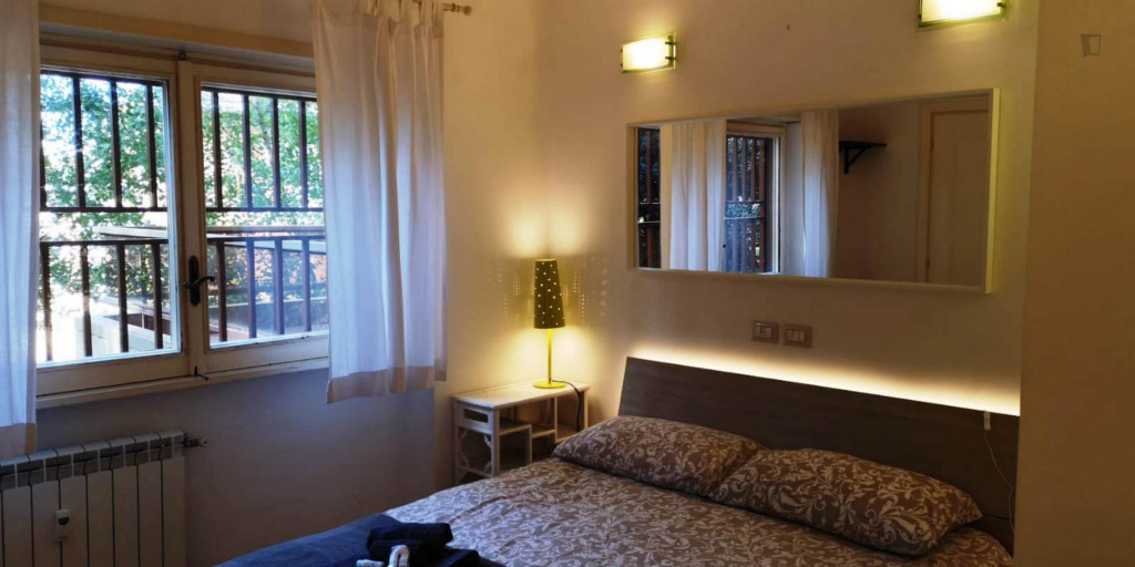 Studio near Porta Pertusa - Rome - chambre - ImmoJeune