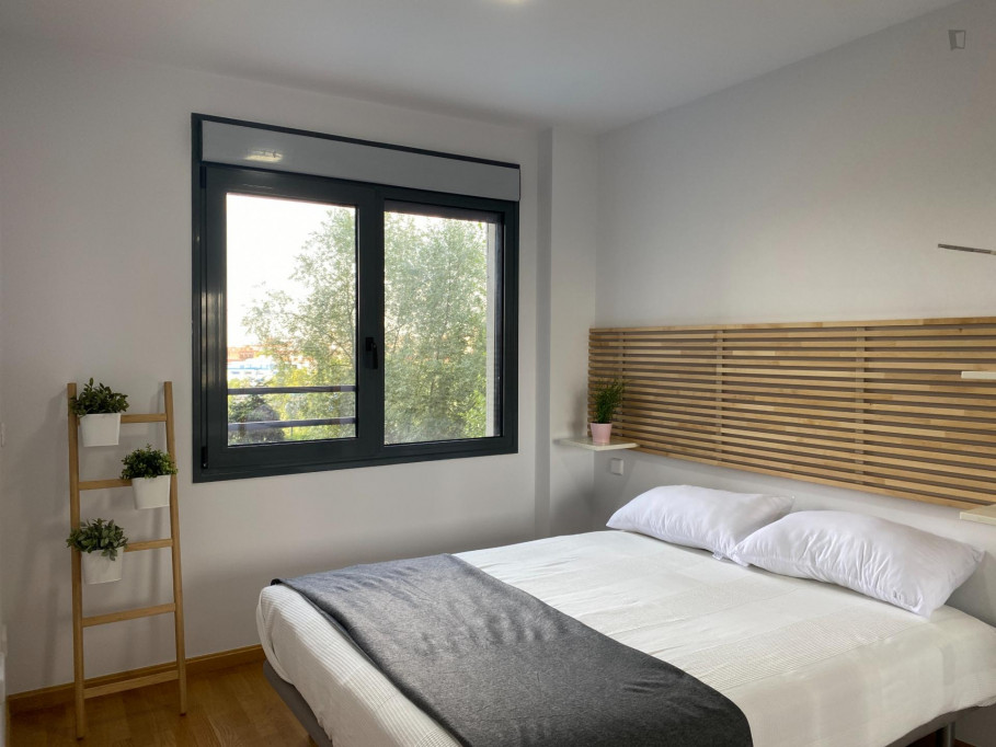 Inviting 1-bedroom apartment in Costillares - Madrid - chambre - ImmoJeune