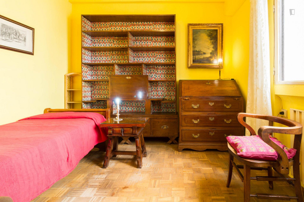 Snug single bedroom close to Núñez de Balboa metro station - Madrid - chambre - ImmoJeune