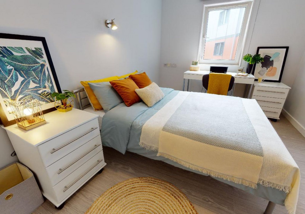 iQ Kerria Apartments - Manchester - chambre - ImmoJeune